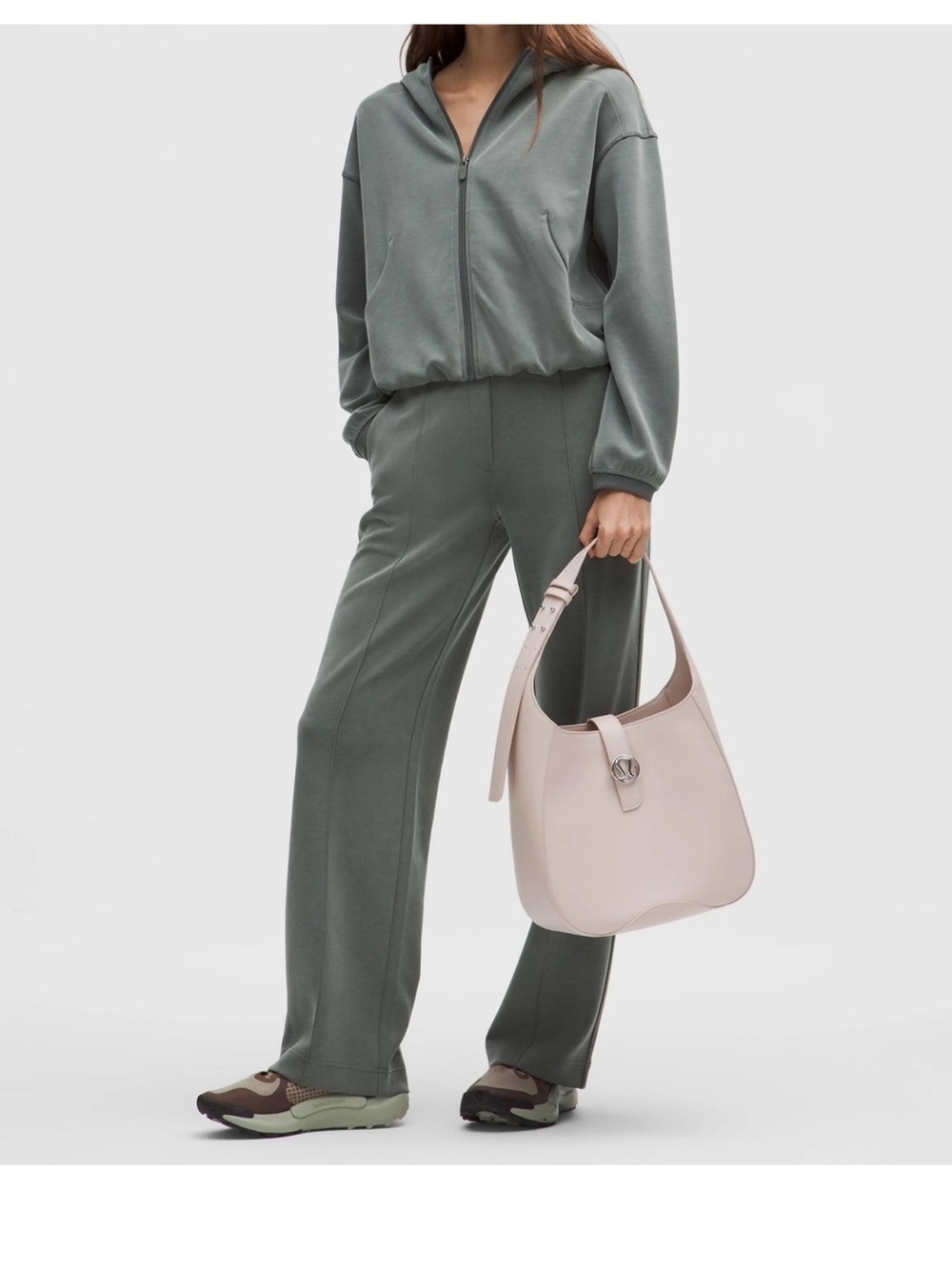 Luxe LULULEMON Leather Alternative Shoulder Bag 8L $240